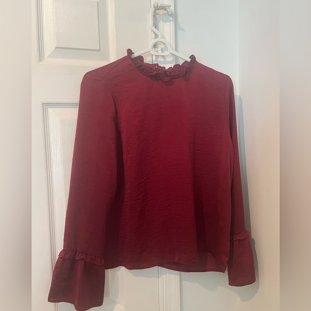 Maroon blouse